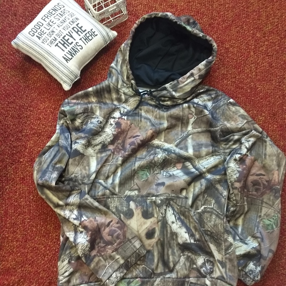 Mens Camo Hoodie